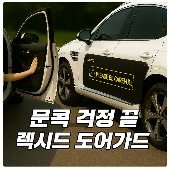 차량 문콕 방지 패드, 렉시드 문콕패드 비교(2025년 최신판)