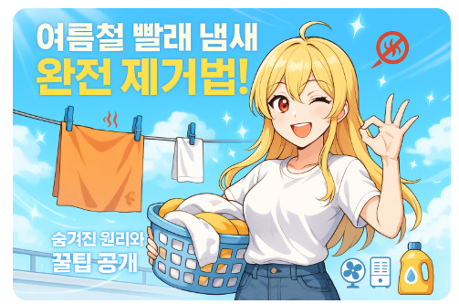여름철 빨래 냄새 완전 제거법! 숨겨진 원리와 꿀팁 공개