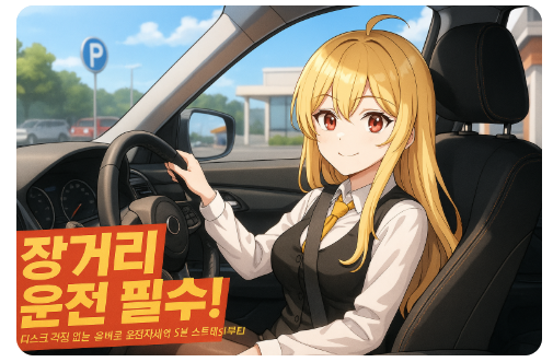 장거리 운전 필수! 디스크 걱정 없는 올바른 운전자세와 5분 스트레칭 루틴