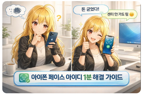 Face ID 고장인 줄 알았는데 '이것' 하나로 해결했습니다