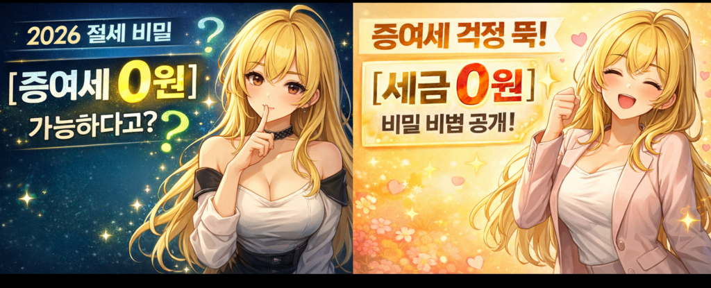 2026 증여세 절세 전략: 현금 증여 대신 '이것' 하면 세금 0원 가능?